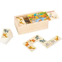 Small Foot - Wooden Domino Game Safari
