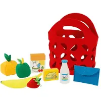 Goki - Shopping Bag with Shopping Felt 9 pcs.