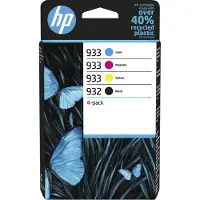 HP 932 mustekasetti musta + 933 3 väriä