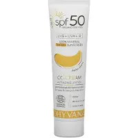 Dhyvana Sävyttävä aurinkovoide kasvoille SK50 Amber Honey