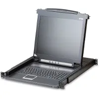 Aten – 19" KVM console with 17" LCD screen, 1U, UK (CL1000M-ATA-EG)