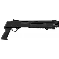 Black Ops Manufacture Black Ops Fabarm STF12 Short Shotgun Pump Gas 6mm - Black