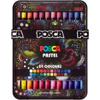Posca Pastellikynä 24 Kpl (402022)
