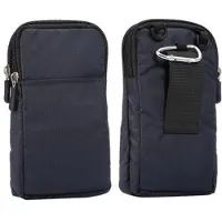 Mtp Products Universal Belt Clip Kotelo älypuhelimille karabiinilla ja hihnalla - 6.3 -6.9 - tummansininen