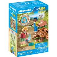 Playmobil My Life Care of the Hedgehog Family