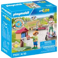 Playmobil My Life Bogbytte For Bogorme - 71511 - Multi/patterned - ONE SIZE
