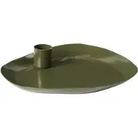 Broste Copenhagen Mie kynttilänjalka medium Grape leaf green