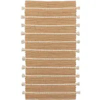Broste Copenhagen Ezra matto 70x140 cm Natural-off white