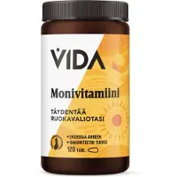 Vida Monivitamiini ravintolisä 120 tabl