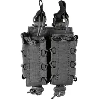 5.11 Tactical Flex Double Pistol Mag Multi Pouch (Color: Storm)
