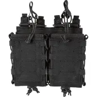 5.11 Tactical Flex Double Multi-Caliber Mag Pouch (Color: Black)