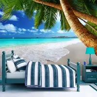 Artgeist Tapetti - île tropicale