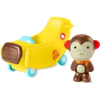 Skip Hop Monkey Eläintarhan Lentokone Yellow Yellow-OS Keltainen One Size Pojat, Tytöt
