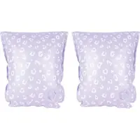 Swim Essentials Käsikellukkeet, Lila Leopard, 2-6 vuotta