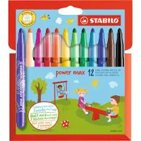 Stabilo Tussit - Power Max - 12 kpl. - Monivärinen - - OneSize - Tussit