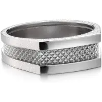 Lumoava Momentti hopeasormus L52248400200
