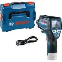 Bosch IR-lämpömittari GIS 1000 C, runko ilman akkua ja laturia, L-BOXX