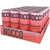 NOCCO BCAA Berruba -energiajuoma 330ml, 24 Pack