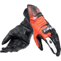 Dainese Carbon 4 Long Käsineet Musta/Punainen/Valkoinen M unisex