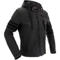 Richa Toulon Black Edition Moottoripyörän nahkatakki