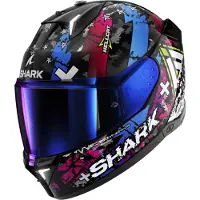 Shark Skwal I3 Hellcat Integraalikypärät Musta/Sininen/Punainen/Valkoinen M unisex