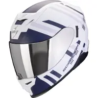 Scorpion Exo-520 Evo Air Banshee Matta/Valkoinen/Sininen/Violetti unisex, size XS