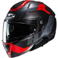 HJC I91 Carst MC1SF Musta/Antrasiitti/Punainen unisex, size L