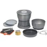 Esbit Cookset with alcohol burner 2.35L retkikeitinsetti