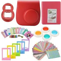 Northix Tarvikesetti Fujifilm Instax Miniin 8 / 9 - Punainen