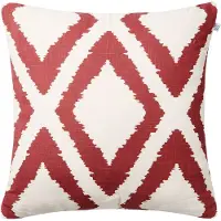 Chhatwal & Jonsson Diamond Cushion 50x50 Cm Tyyny 50x50 Cm - Koristetyynyt & Suojukset Puuvilla Mineral Red - OIC250169-23