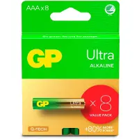 GP Ultra Alkaline AAA/LR03 8kpl paristo