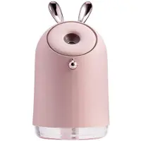 EStore Ilmankostutin, Kaniini Kellolla, 25 cl - Vaaleanpunainen