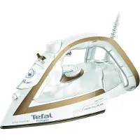 Tefal Puregliss FV8042 Dry &amp; Steam iron Durilium AirGlide Autoclean soleplate 3000 W Bronze, White