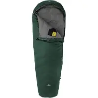 Nomad Taurus 500 Sleeping Bag Dark Green Untuvamakuupussit Left Zipper