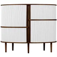 UMAGE Audacious Highboard Kaappi tumma tammi/Sterling