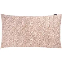 Lexington Wave Printed Cotton Sateen Tyynynpäällinen 50x90 Cm Terra - Tyynyliinat Puuvillasatiini Valkoinen - 12420012-1098-P45