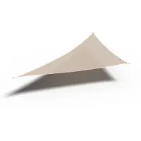 Platinum , Coolfit aurinkopurje kolmiomainen 90° 500x710cm luonnonvalkoinen