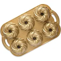 Nordic Ware piroutte bundtlette leivontavuoka 1,2 L Kultainen