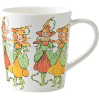 Design House Stockholm Nasturtium muki kahvalla 40 cl White