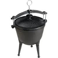 MASTER GRILL ŻELIWNY KOCIOŁEK MYŚLIWSKI MG629