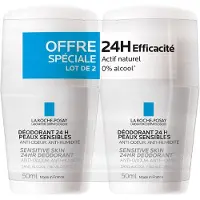 La Roche-Posay - 24H Physiological Deodorant Duo - Fyziologický deodorant roll-on 50ml
