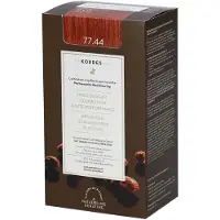 Korres Argan Oil kestohiusväri sisältää arganöljyä sävy 77.44 Intense Copper Blonde 50 ml