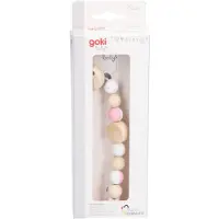 Goki Wooden Pacifier Chain Heart