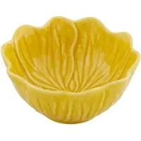 Bordallo Pinheiro Flora Kulho 12,5 Cm - Tarjoiluvadit Kivitavara Keltainen - 65030197