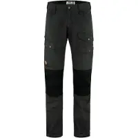 Fjällräven Men's Vidda Pro Ventilated Trousers Dark Grey/Black Ulkoiluhousut 58 Long