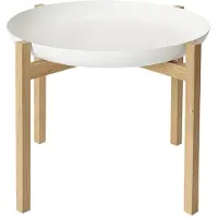 Design House Stockholm Tablo Table Set Low - White - ONE SIZE