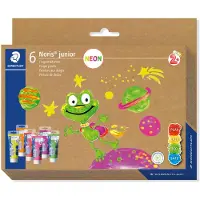 Staedtler Noris Club 8801 - Musta - Sininen - Vihreä - Punainen - Valkoinen - Keltainen - Valkoinen - Keltainen - 100 ml