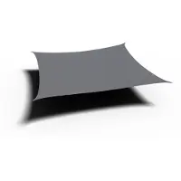 Platinum sun & shade Dreamsail aurinkovarjo vattentätt kvadratiskt 400x400cm harmaa