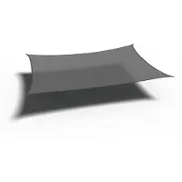 Platinum sun & shade Coolfit aurinkopurje suorakulmainen 300x400cm harmaa