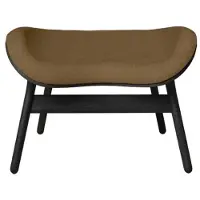 UMAGE , A Conversation Piece Ottoman Rakkaus Black Oak/Sugar Brown